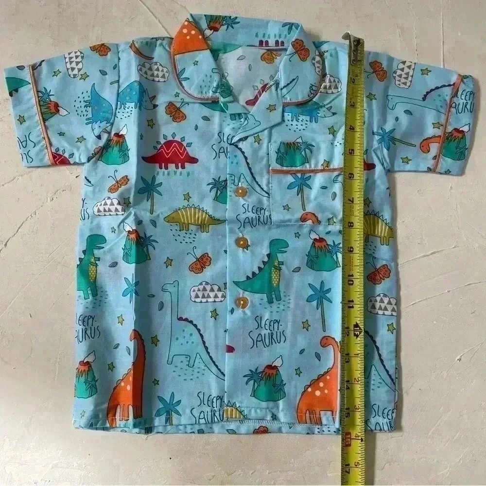 Kids dinosaurs pajamas unisex NEW without tags
